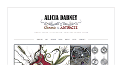 Desktop Screenshot of aliciadabney.com